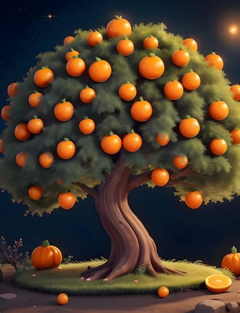 The magic orange tree